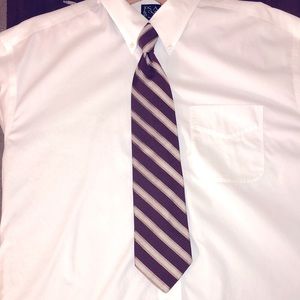 Jos. A. Bank Signature Collection Burgandy Tie